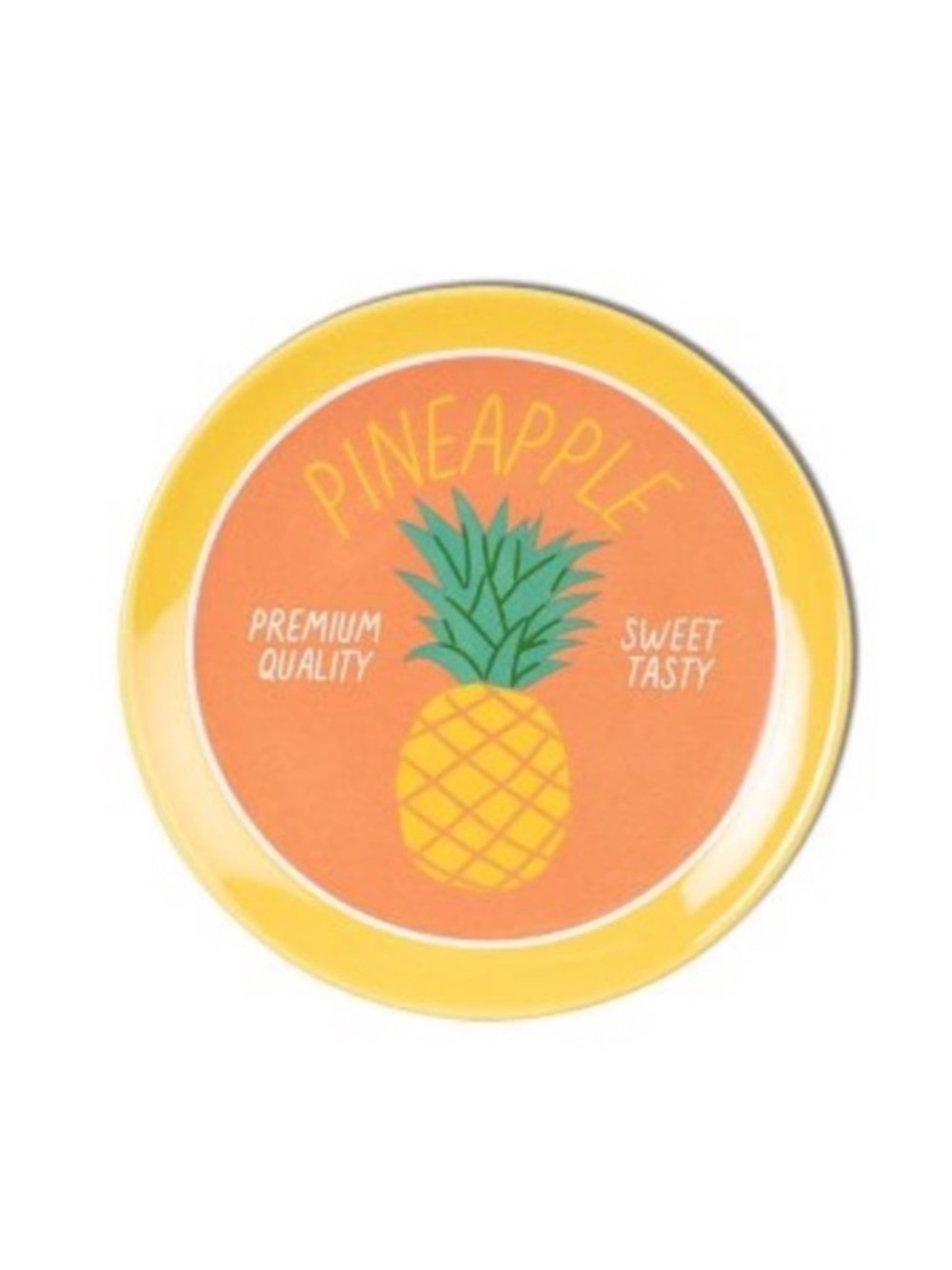 Pineapple Decorative Ceramic Plate Target Bullseye Playground 2026
